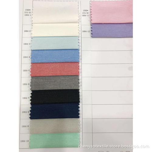 CVC Thickened Oxford Woven Dyed Fabric